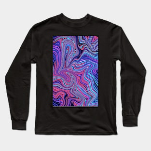 New colorful  geometric abstract Long Sleeve T-Shirt